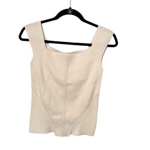 NWT River Island White Knitted Vest Top